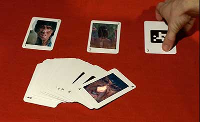 Augmented screenview of ARambo